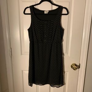 Black and white polka dot dress💖